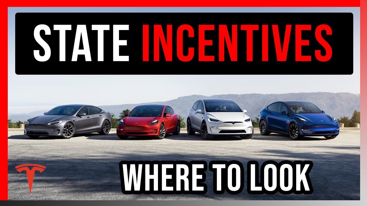 Tesla Incentives by State Electric Vehicles 2023 YouTube