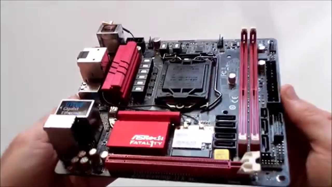 Asrock Fatal1ty Z170 Gaming Itx Ac Unboxing Youtube