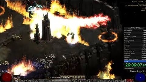 Kirine S9 HC - Sorc Dclone Speedrun (26:06:31) : Final Part - Fight VS Dclone