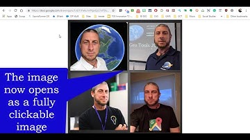Using Google Drawings for clickable images