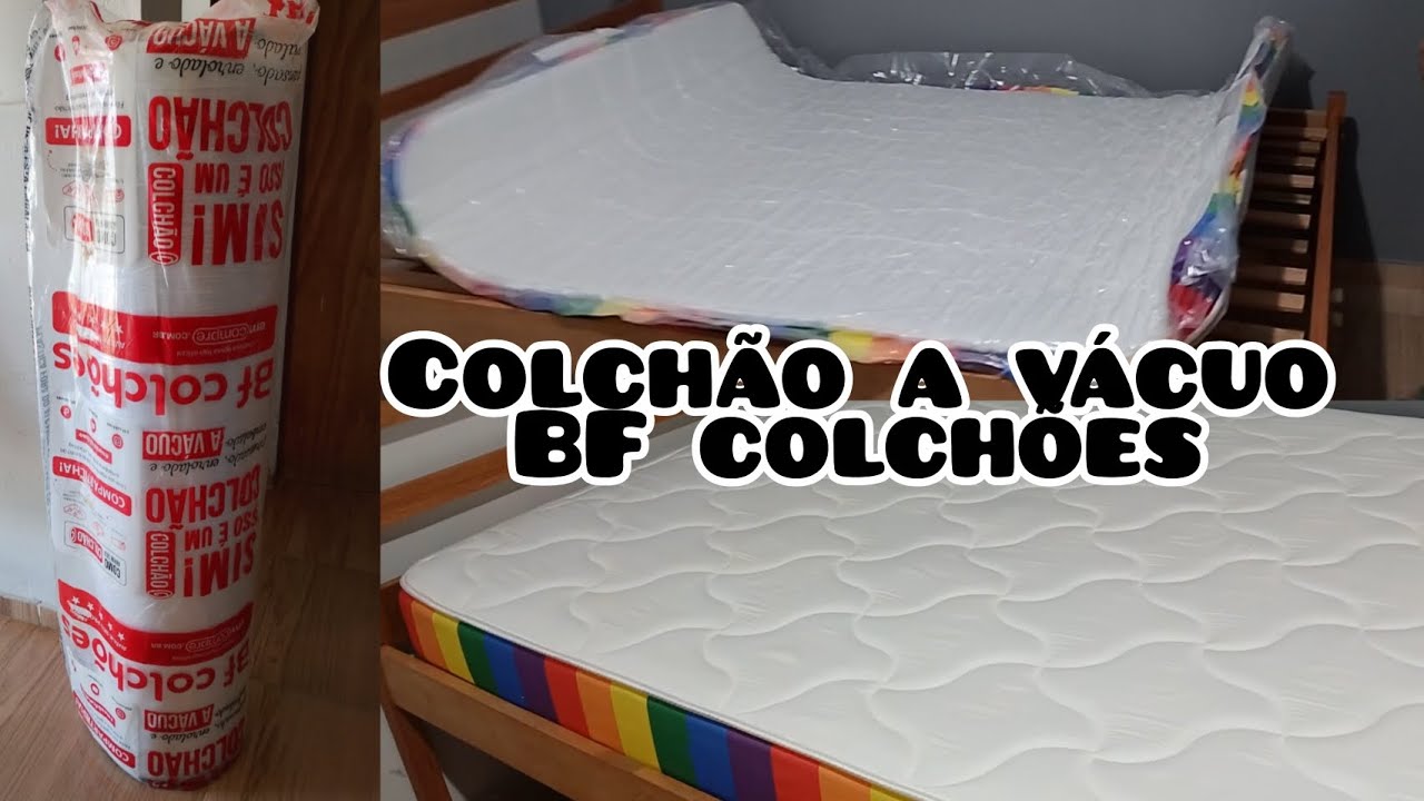 Colchão a vácuo BF colchões é bom? - YouTube