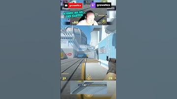 4 kills 1v3 clutch with AK on Nuke