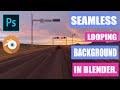 Seamless Looping Background animation( #Blender #3danimation )