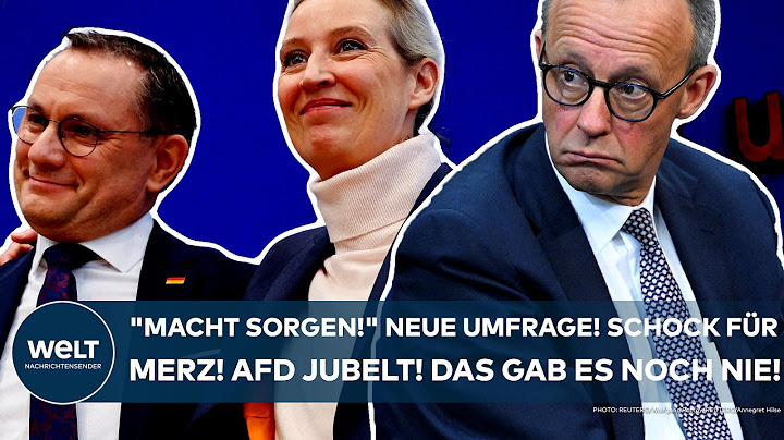 DEUTSCHLAND: "Diese Umfrage macht Sorgen!" Schock für Merz! AfD jubelt! Das gab es vorher noch nie!