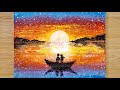 Aluminum painting techniques / How to draw a couple on boat