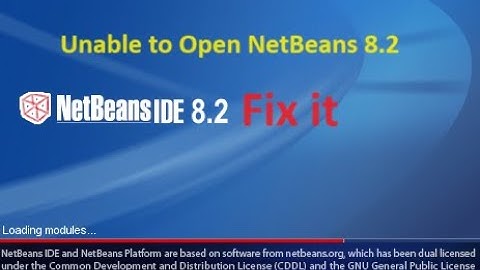 I am unable to open my NetBeans 8.2 | Raghu Infosoft