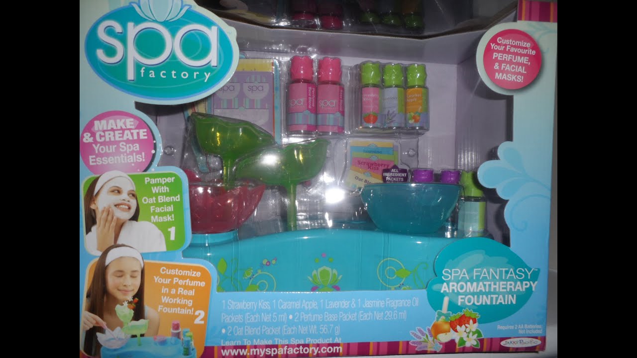 HOW TO CREATE YOUR OWN FACIAL MASK THE SPA FACTORY TOY HOME SET YouTube