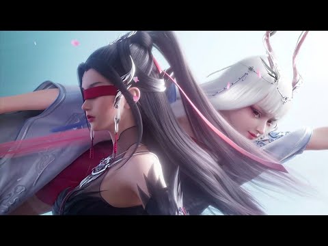 Game CG | Fantasy New Jade Dynasty 30s Trailer 2022 梦幻新诛仙CG忘川双姝 鬼道职业CG 30秒预告 CG正片6月24上线