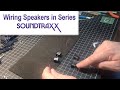How to wire train speakers in series with soundtraxx