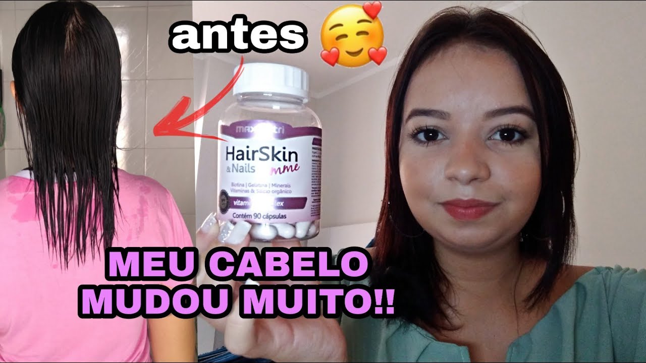 Resultado 1 mês Hair Skin & Nails YouTube