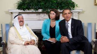 President Obama Meets with the Amir of Kuwait