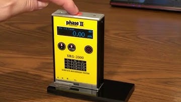 Phase II - Surface Roughness Tester SRG 2000 - Designed to Test Surface Finish