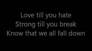 One Republic - All Fall Down (with Lyrics)