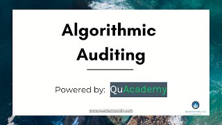 Algorithmic Auditing Spring 2021 Course