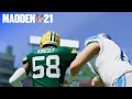 Madden NFL 21 - Detroit Lions vs. Green Bay Packers