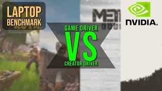 Nvidia | Game Driver 430.39 VS Creator Driver 419.67 | Benchmark