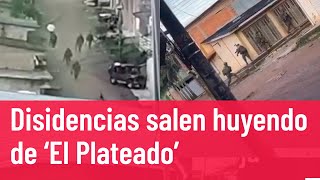 Thumbnail for En video disidencias salen huyendo de ‘El Plateado’