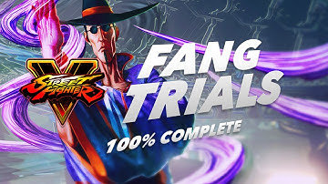 SFV PS4 FANG Trials 100%