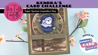 #KendrasCardChallenge15 Featuring This Calls For Confetti | Sentimental Sasquatch Birthday Card