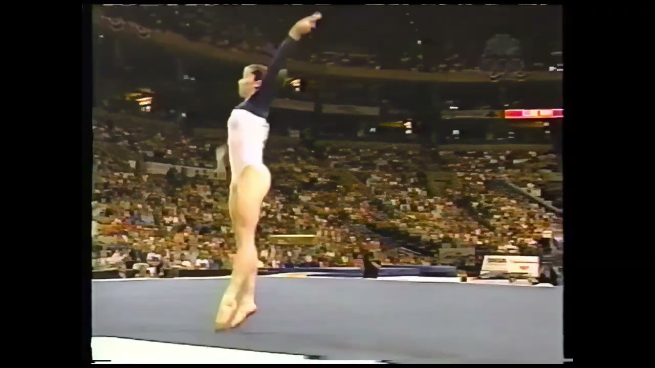 Day 2 2000 US Olympic Trials   Elise Ray FX