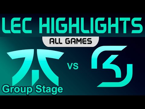 FNC vs SK ALL GAMES Highlights LEC Group Stage B 2023 Fnatic vs SK Gaming by Onivia