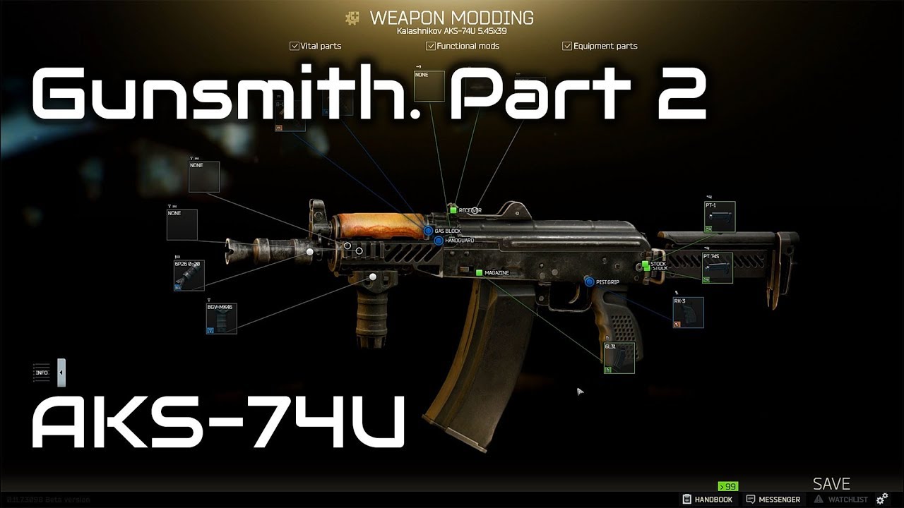 Gunsmith - AKI Mods Workshop