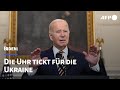 Biden: Die Uhr tickt für die Ukraine | AFP