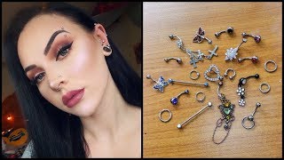 My Body Jewelry Collection! UPDATED