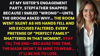 At My Sister's Engagement Party, Stepfather beat me For Smiling 'Wrong'—Until The Groom Asked Why...