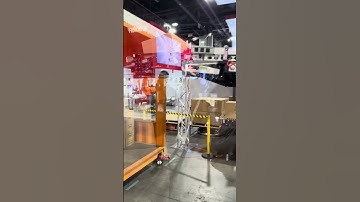 Mujin Robotics carton unloading robot at Modex 2024 (detail)