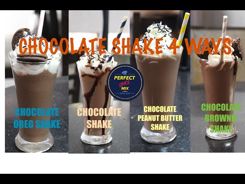 chocolate-milk-shake-4-ways--peanut-butter-milkshake--brownie-milkshake--oreo-milkshake