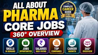 All About Pharma Core Jobs | Skills, Job, Salaries & Top Companies | Complete 360° Career Guide 2026 screenshot 4