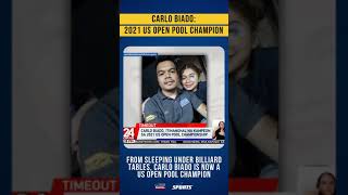 Carlo Biado: 2021 US Open Pool champion | #Shorts