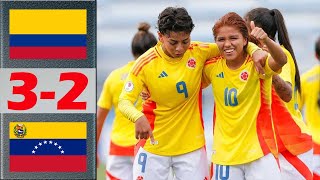 Colombia vs Venezuela Highlights | CONMEBOL Femenino SUB20 2024 Final Grupo | 4.26.2024
