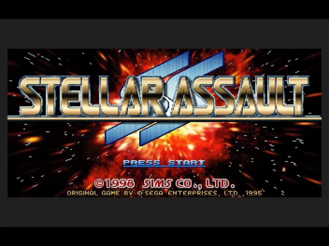 Stellar Assault SS [Saturn] by SIMS [HD] [1080p] - YouTube