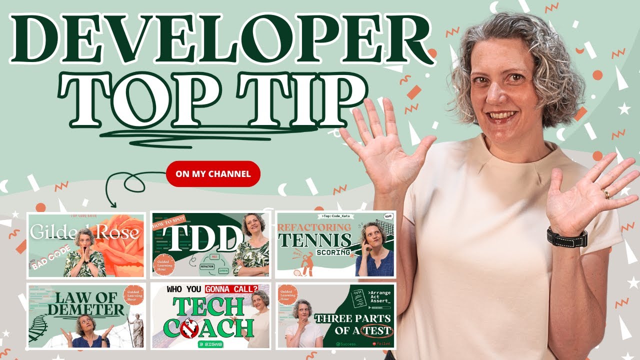 TOP TIP for Developers on My Channel? - YouTube