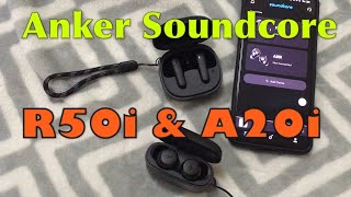 #ซื้อเลย คุ้มจัด สุดจัด #หูฟัง #เสียงดี Anker Soundcore R50i & A20i #anker #soundcore #r50i #a20i