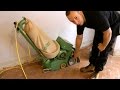 How To Use A Belt or Drum Floor Sander (demonstration and theory)