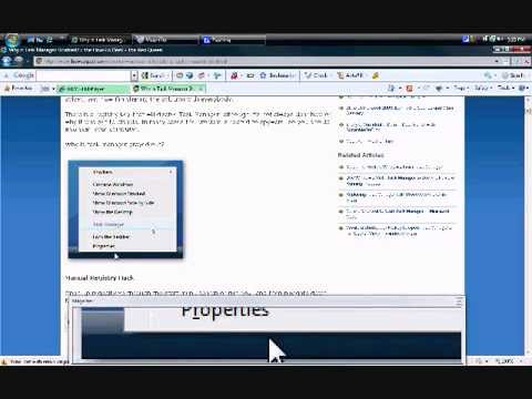 वीडियो: विस्टा टास्क मैनेजर को कैसे सक्षम करें