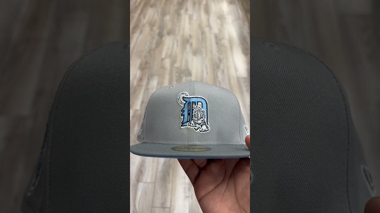 New Era Detroit Tigers 2000 Stadium Patch Alternate Hat Club Exclusive Fitted  Hat Light Blue/Silver Men's - FW21 - US