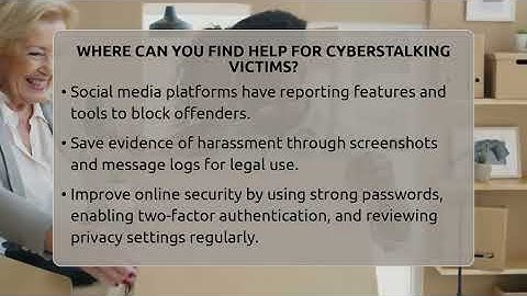 Where Can You Find Help For Cyberstalking Victims? - Everyday-Networking