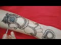 very easy and beautiful arabic mehndi design//bridal mehndi design for back hand/dulhan mehndi