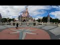 360 view of Cinderella&#39;s Castle Disney World Orlando