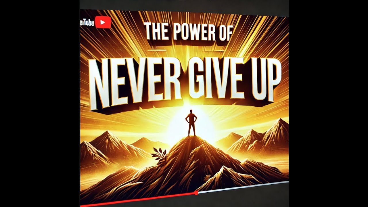 The Power of Never Giving Up - YouTube