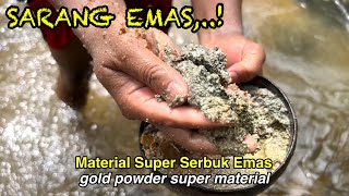 TRENDING,..! DISCOVERY OF THE INDONESIAN GOLD RIVER || 395 MILLION PER DAY ||TRADITIONAL GOLD PANNER