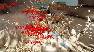 Warframes sevagoth's heavy attack but with moving AI