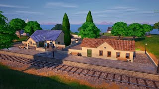 Fortnite Orchard Station tour
