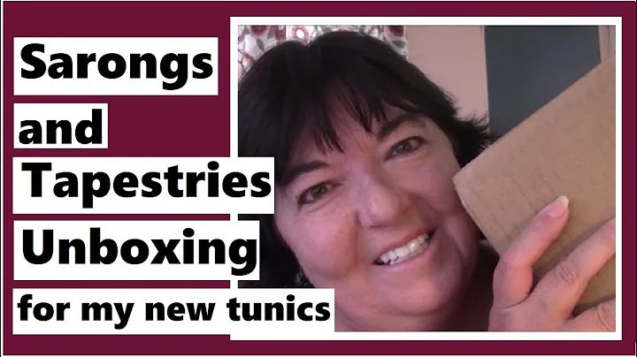 Sarongs and Tapestries Unboxing - Fabric for My New Tunics