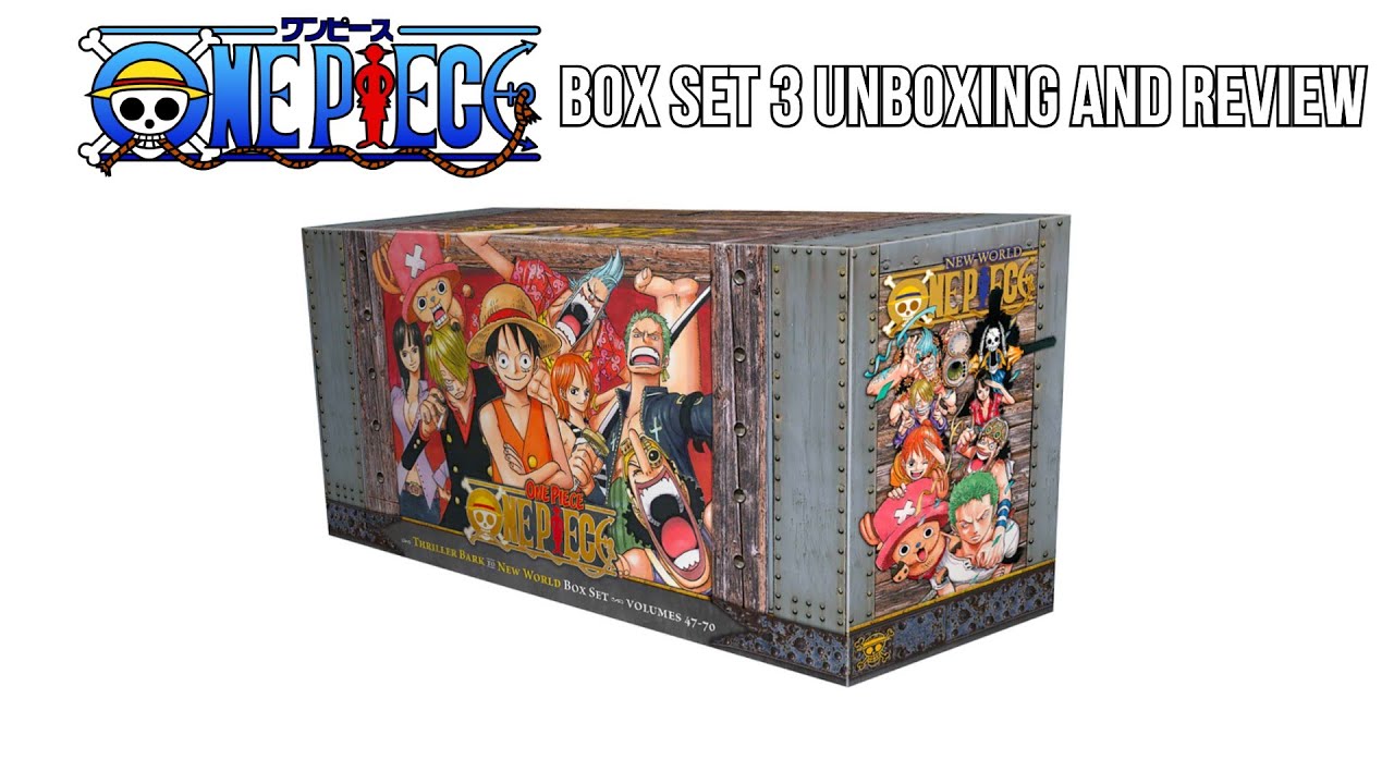 The Normanic Vault: Unboxing/Overview: One Piece Manga Box Sets 1, 2 & 3