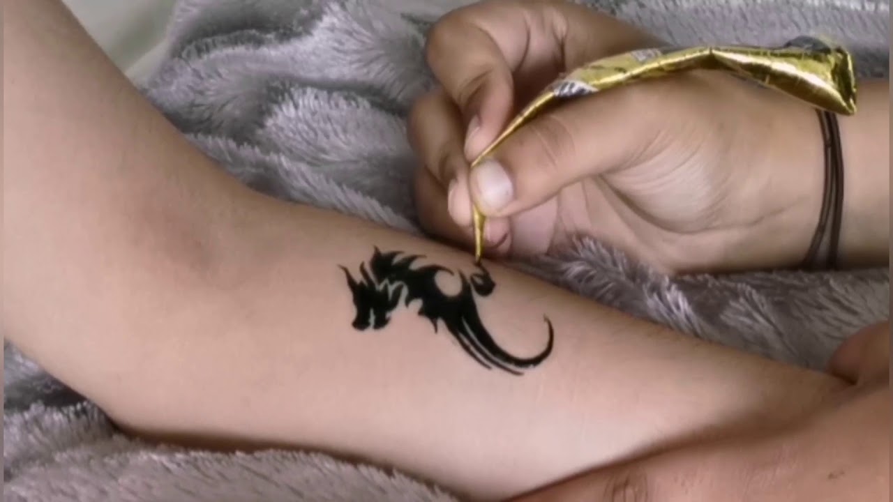 Dragon Henna Tattoo  Henna tattoo Dragon henna Henna